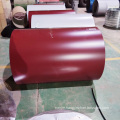DX51D+Z red Hot rolling process ppgl build material ppgi color coated gi steel coil